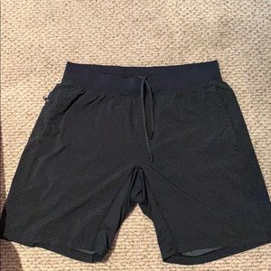 9” XL Blue Lululemon Shorts